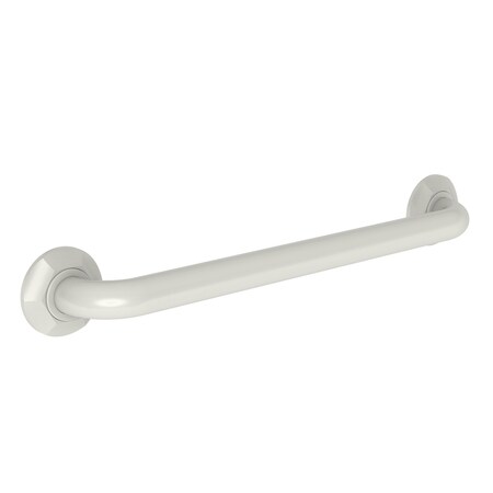 Newport Brass 21" L, Two Post, Solid Brass, 18" Grab Bar in Biscuit, Biscuit 1200-3918/65
